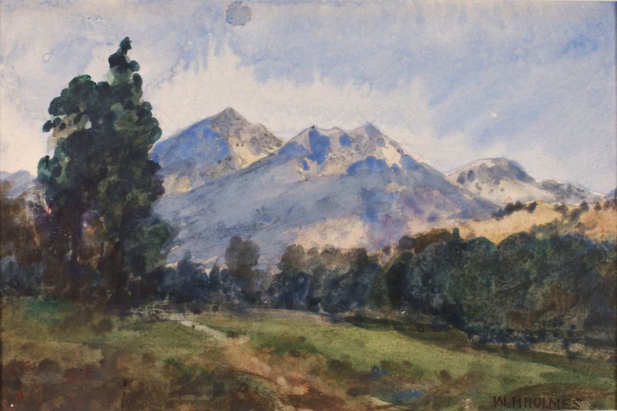 Wyoming Foot Hills de William Henry Holmes