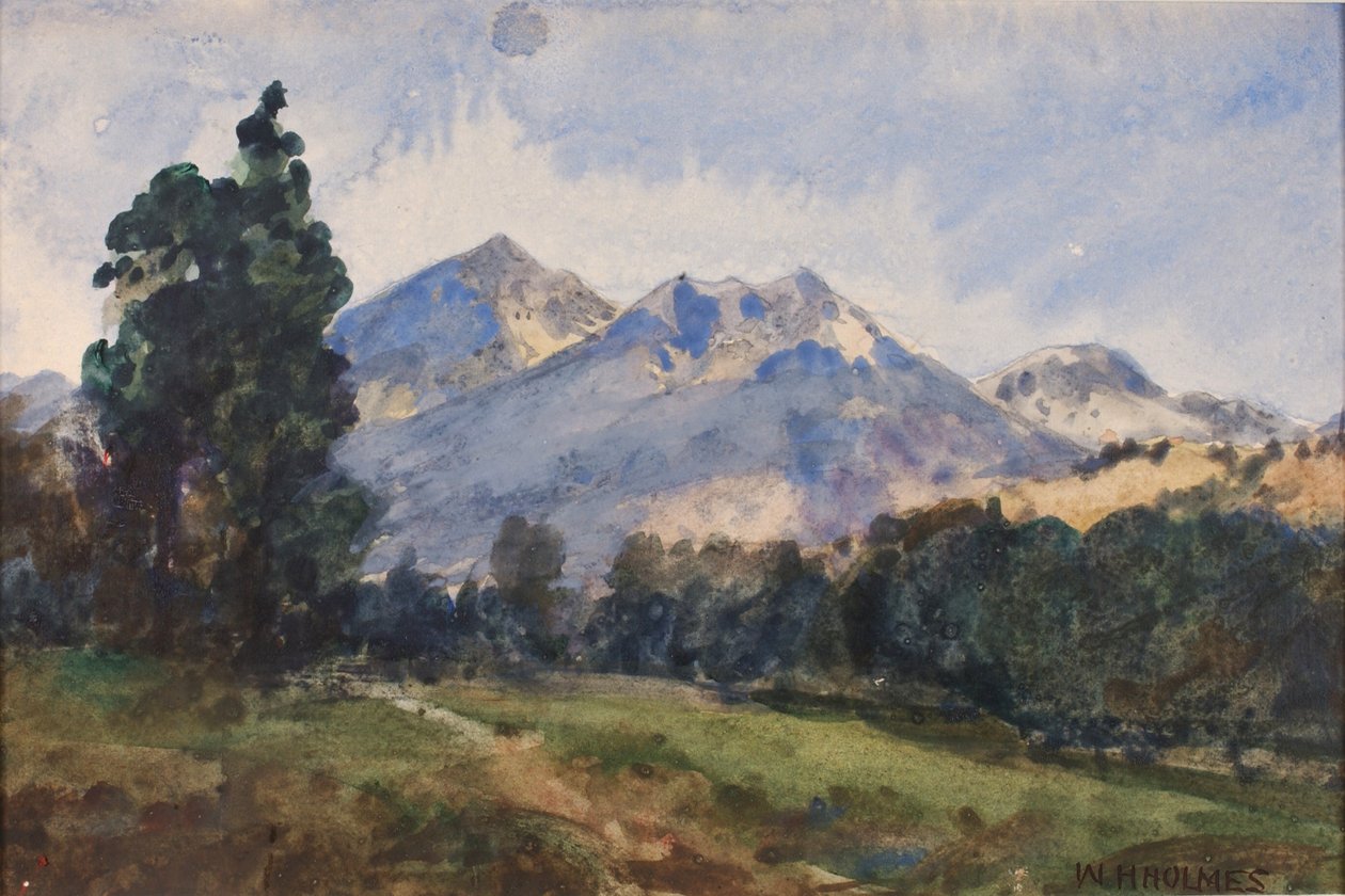 Wyoming Foot Hills, 1921. de William Henry Holmes