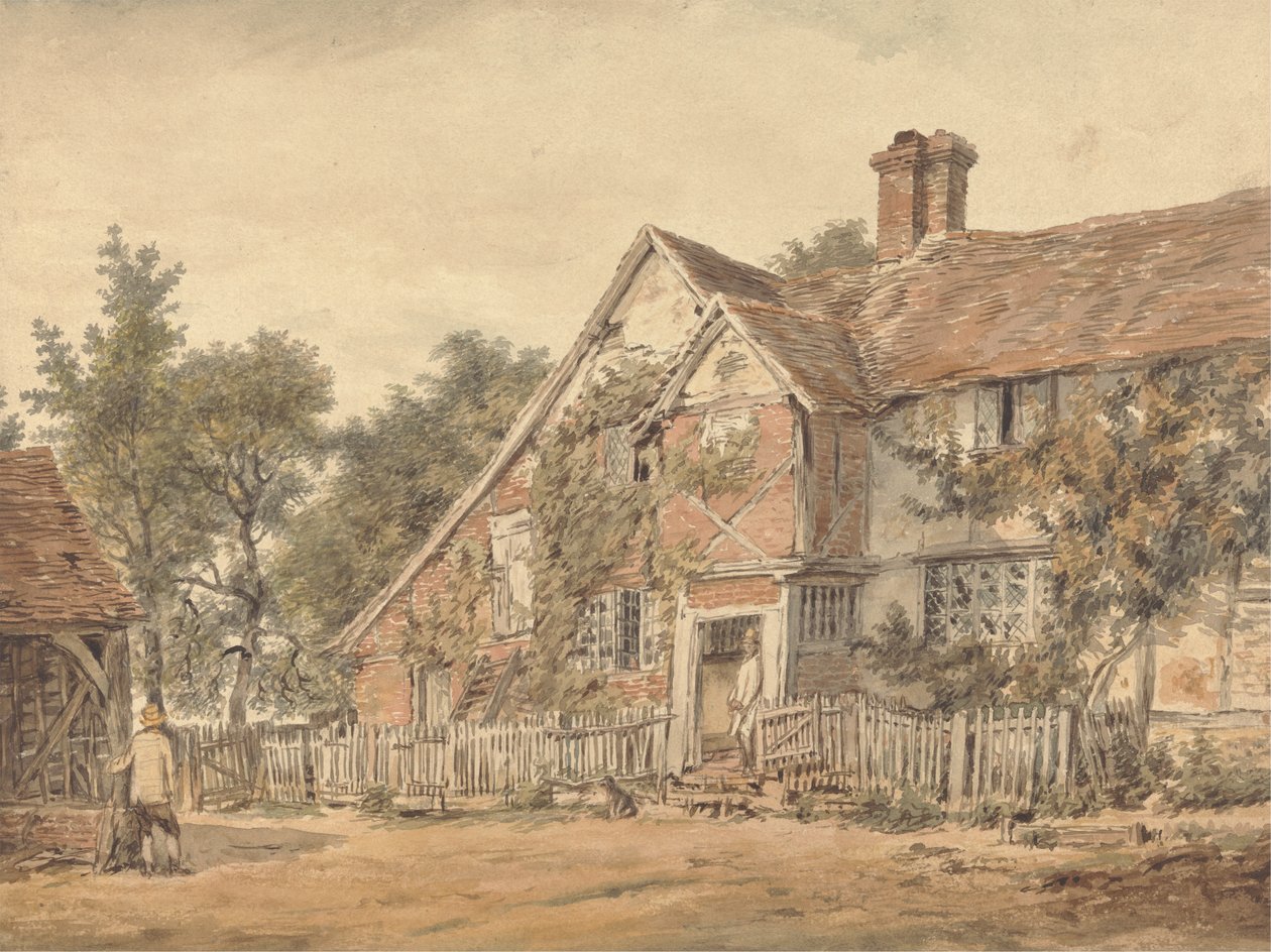 Uma Casa de Campo de William Henry Hunt