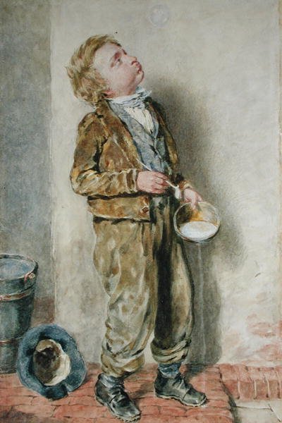 Blowing Bubbles de William Henry Hunt