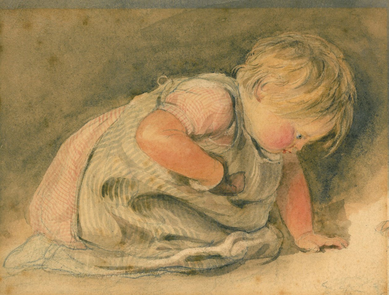 Curiosidade, um esboço de William Henry Hunt