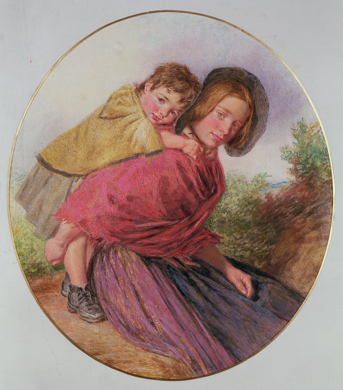 Mãe e filho de William Henry Hunt