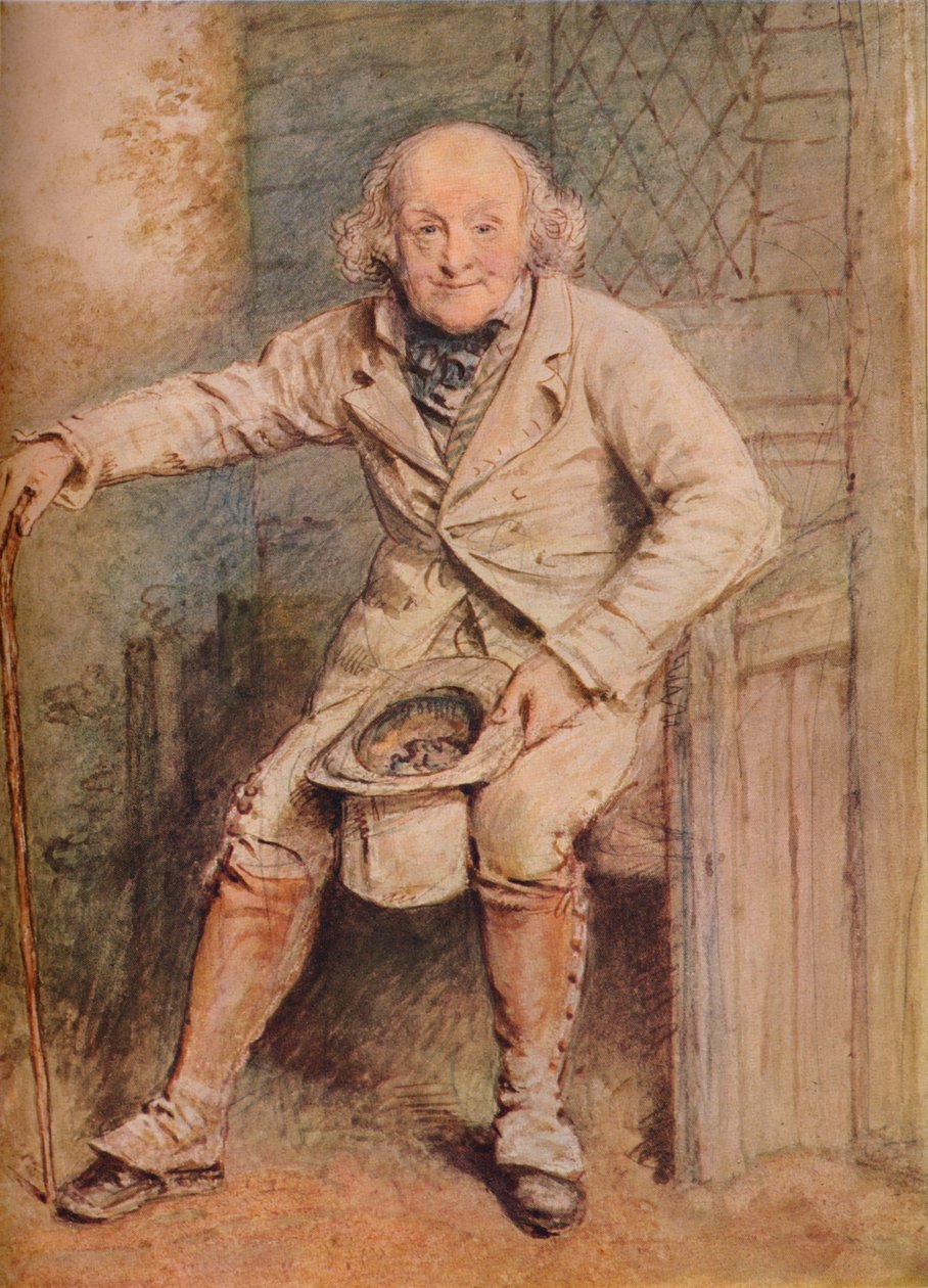 Retrato do artista, século XIX de William Henry Hunt