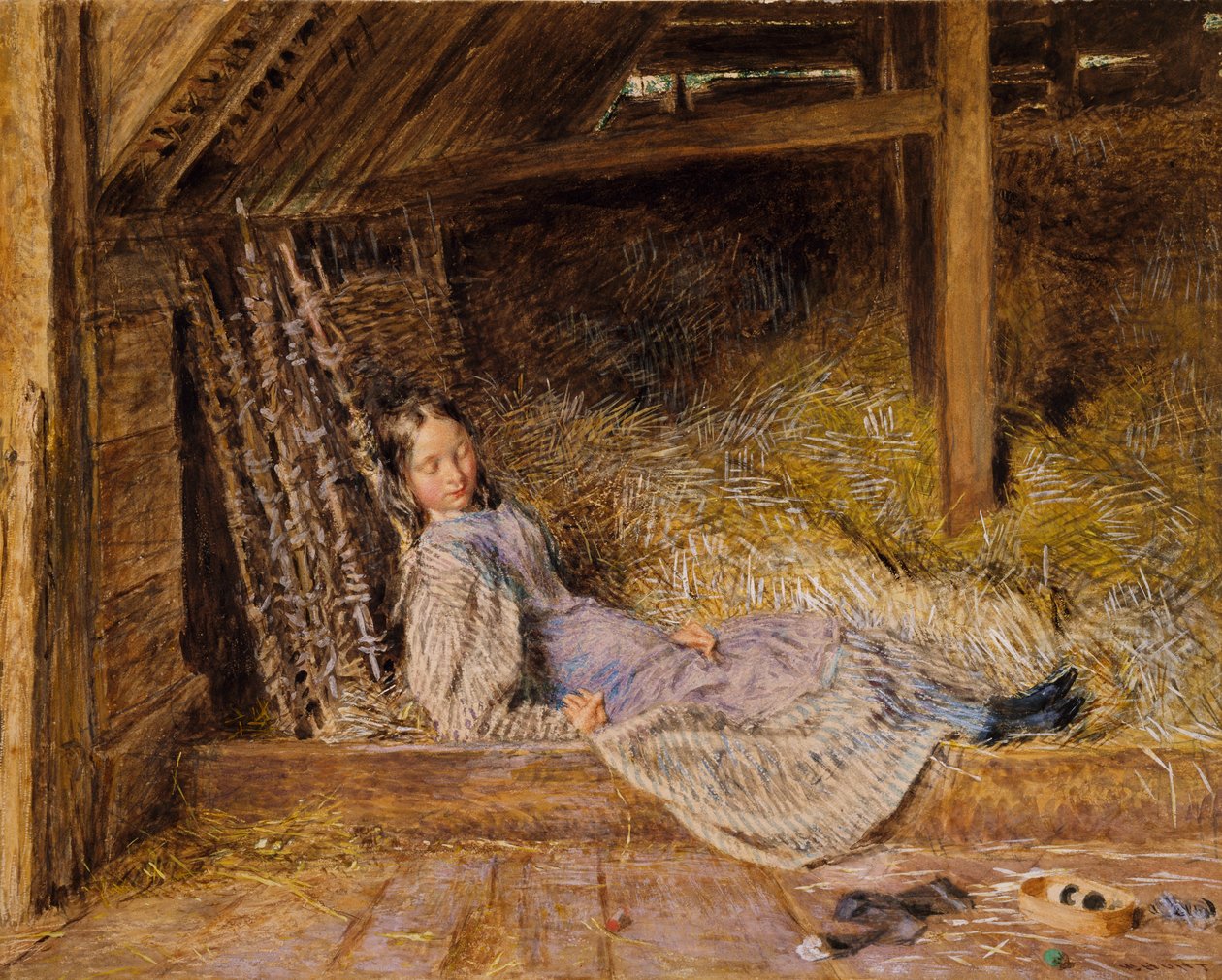 Dormir, c.1835-40 de William Henry Hunt