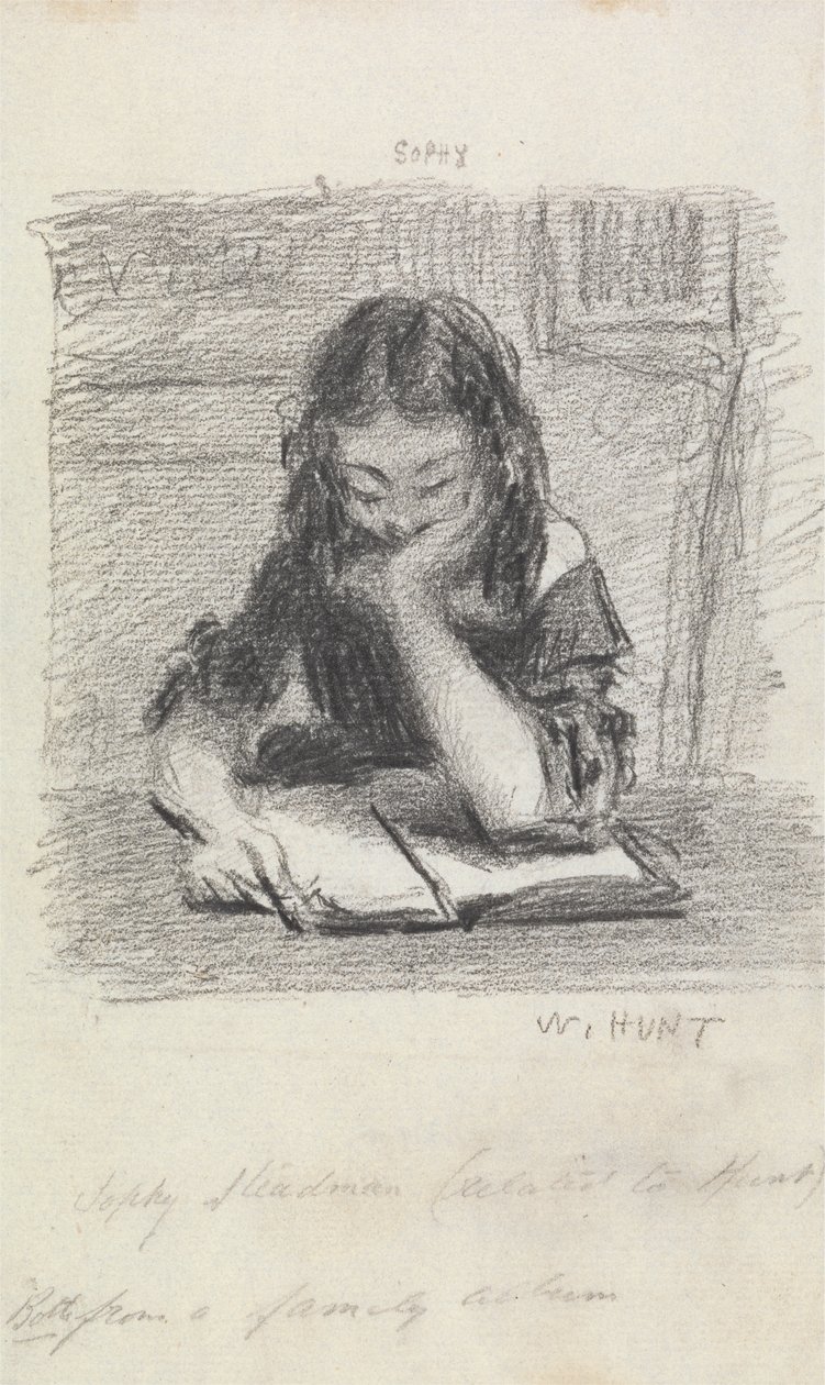 Leitura de Sophy Steadman de William Henry Hunt