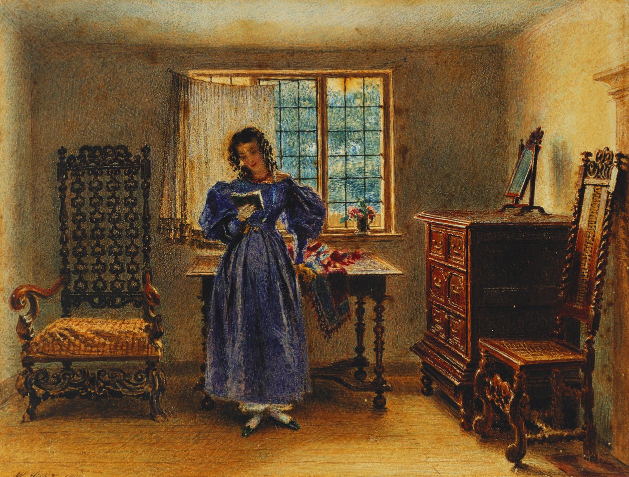 Domingo de manhã, 1831 de William Henry Hunt