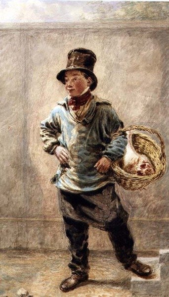 O Rapaz do Talho de William Henry Hunt