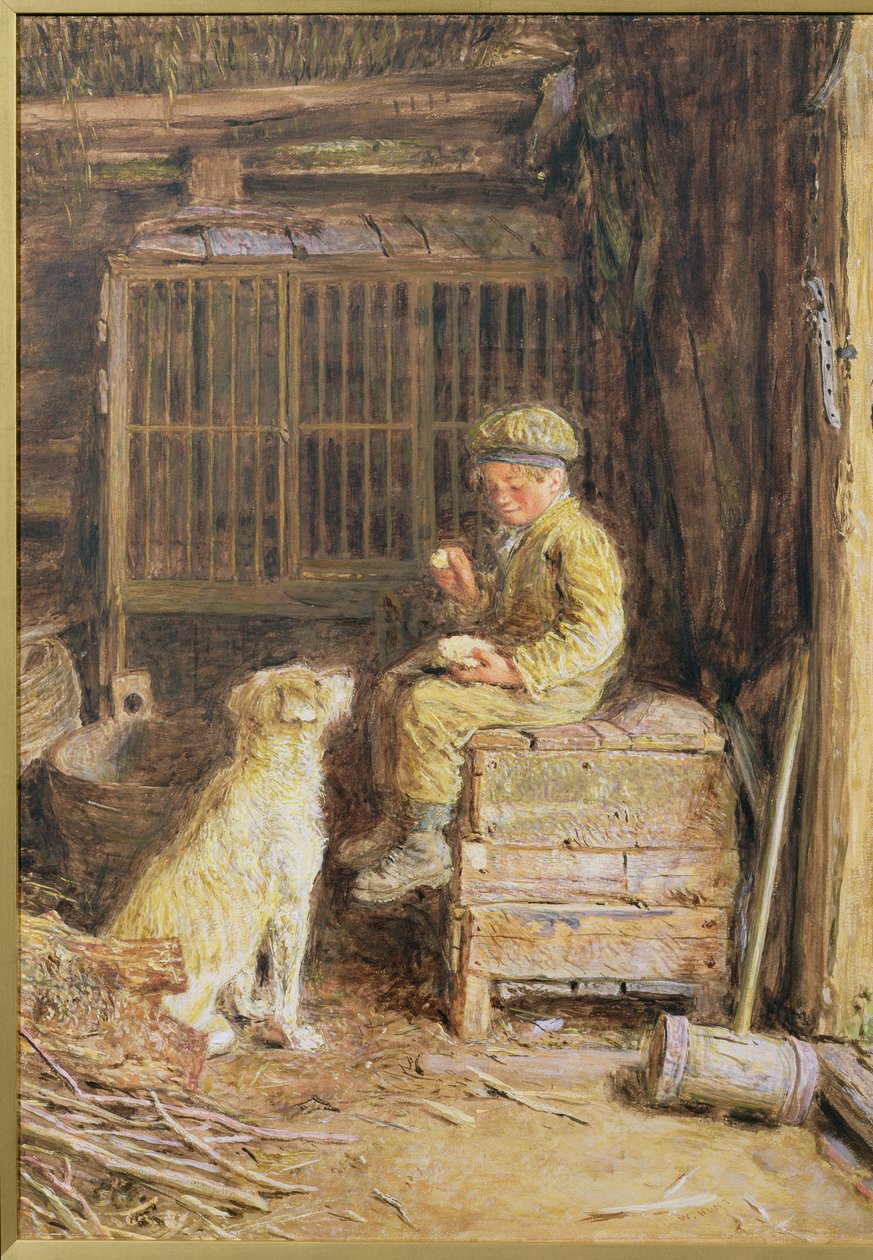 A refeição frugal de William Henry Hunt