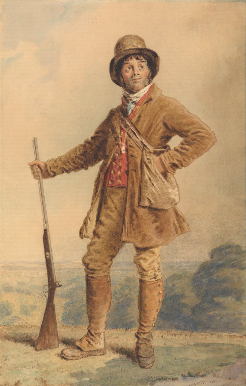 O guarda-caça de William Henry Hunt