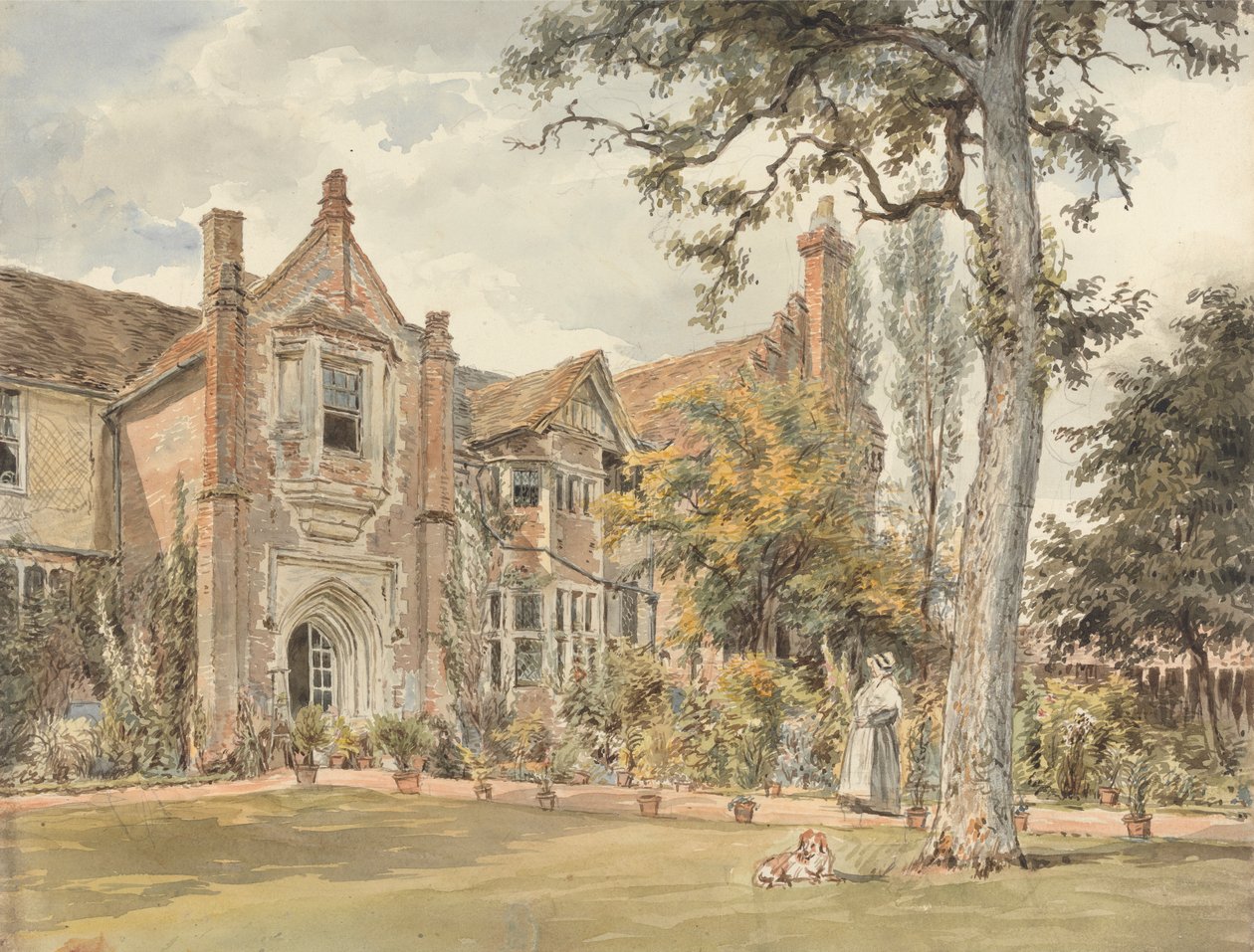 O Palácio de Conferências, Watford de William Henry Hunt