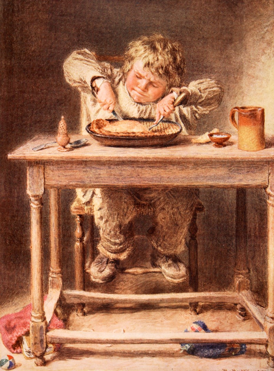 O ataque, 1834 de William Henry Hunt