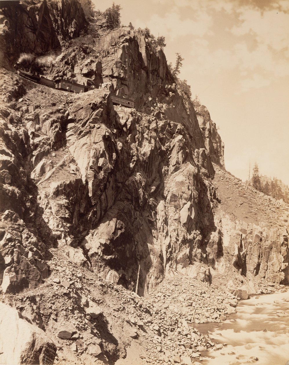 Cañon do Rio Las Animas de William Henry Jackson