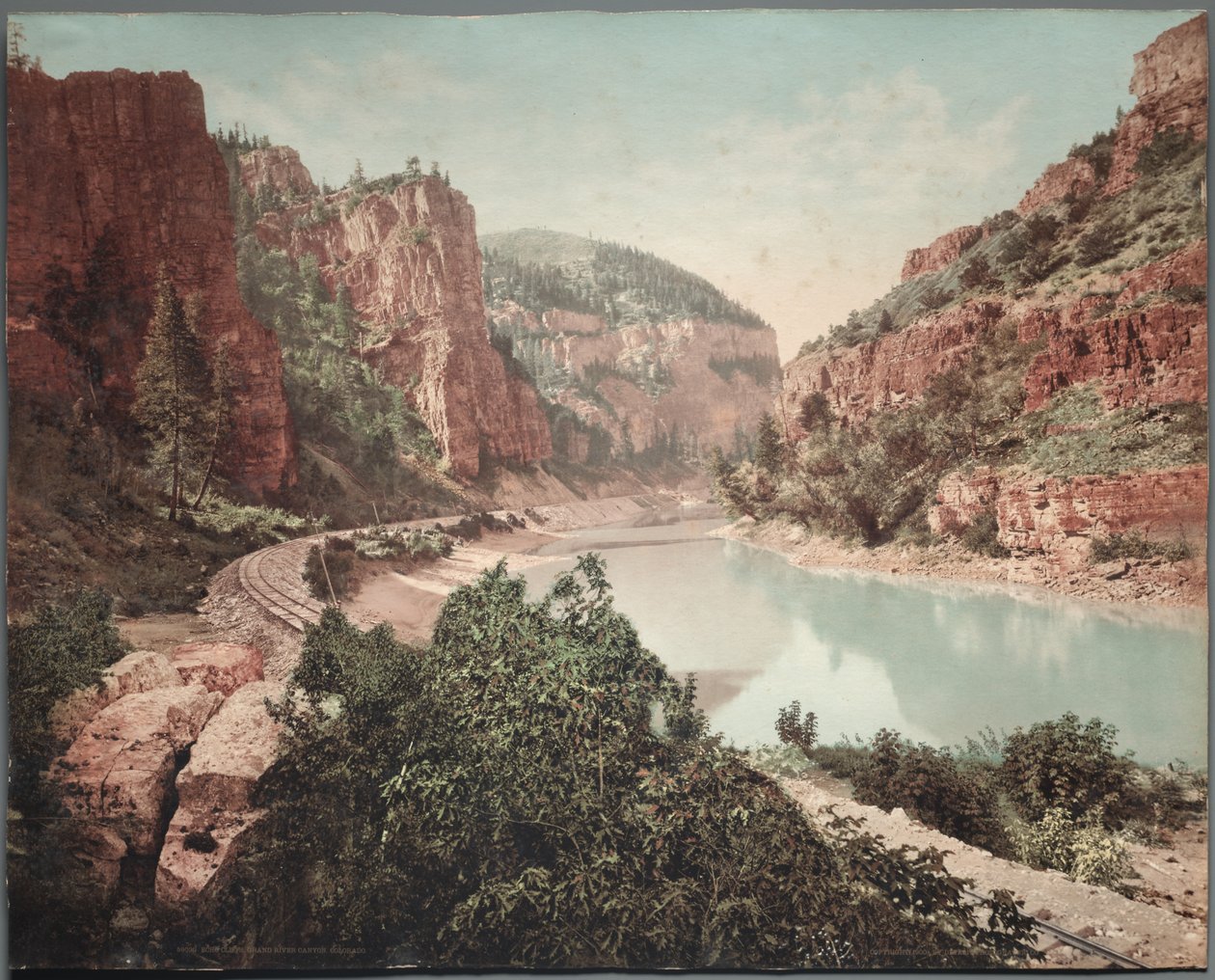 Echo Cliffs, Grand River Canyon, década de 1890. de William Henry Jackson