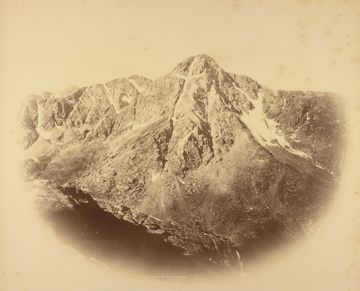 Monte da Santa Cruz de William Henry Jackson