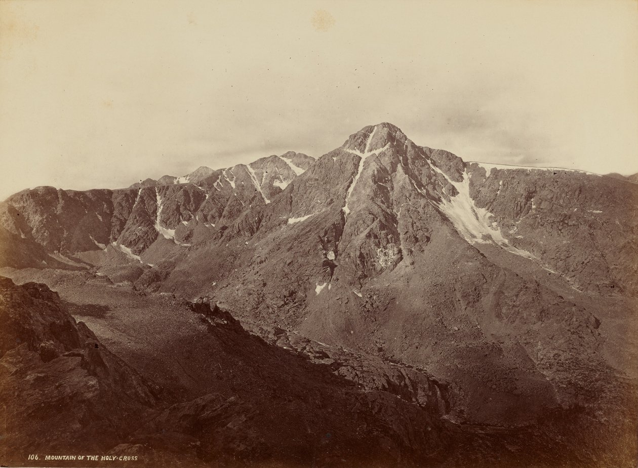 Monte da Santa Cruz de William Henry Jackson