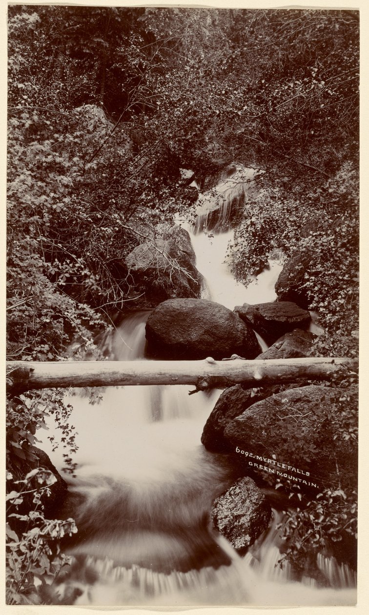 [Myrtle Falls, Green Mountain, Colorado] de William Henry Jackson