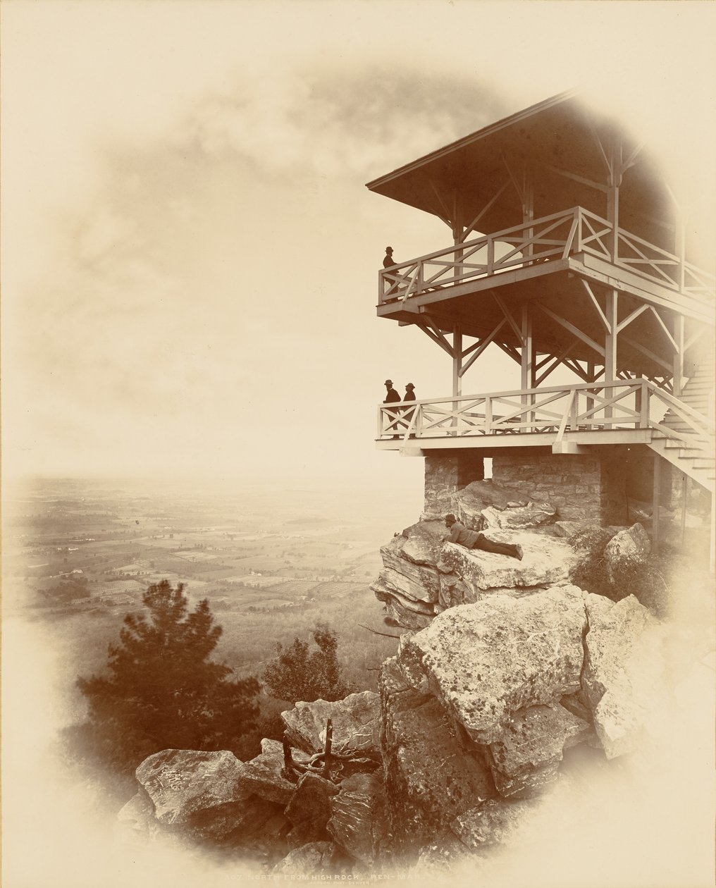 A norte de High Rock, Pen-Mar de William Henry Jackson