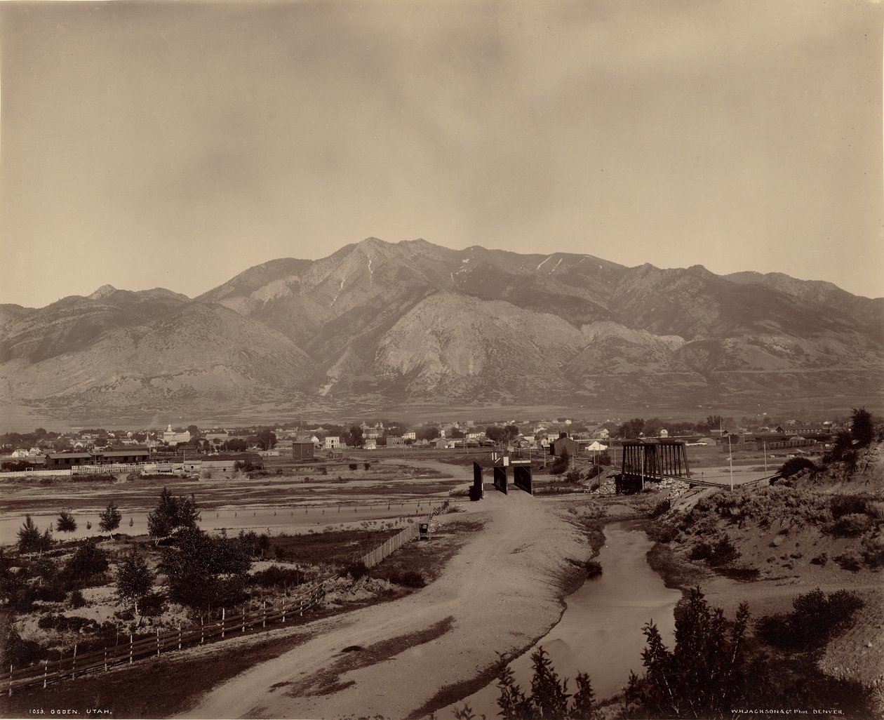 Ogden, Utah de William Henry Jackson