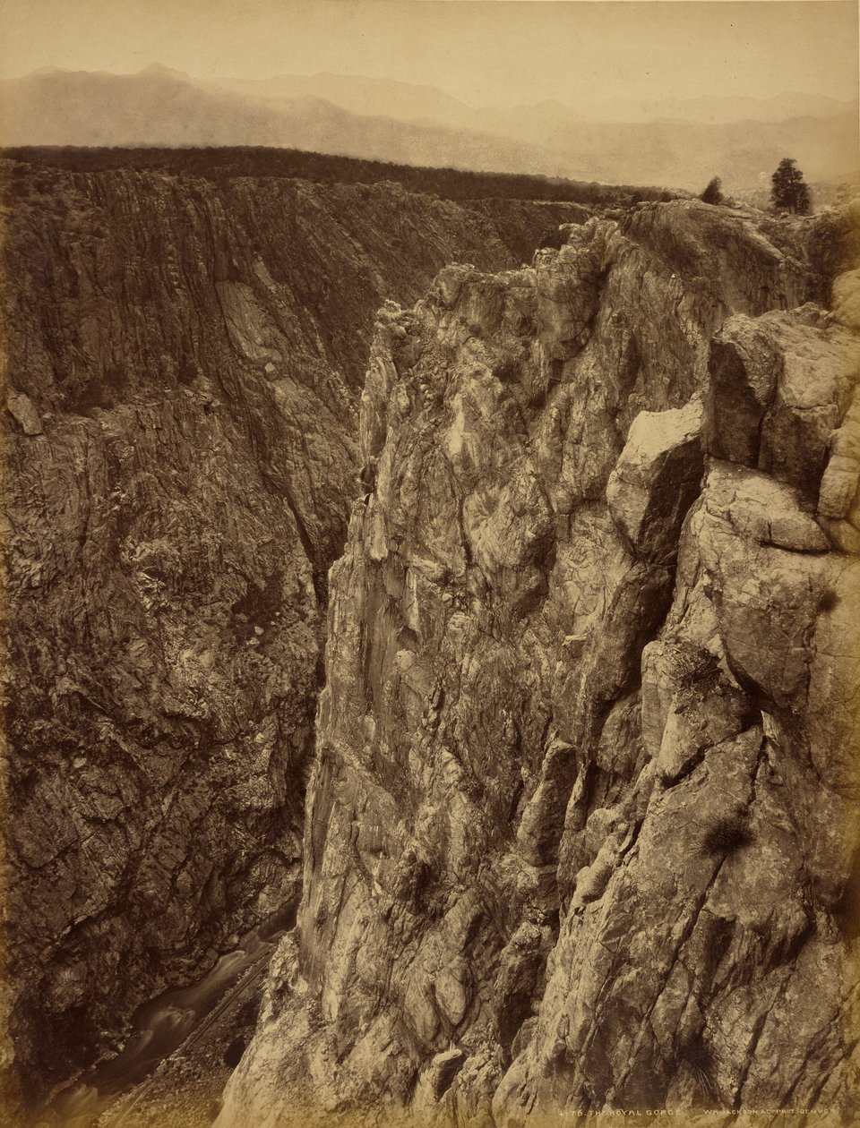 O desfiladeiro real de William Henry Jackson