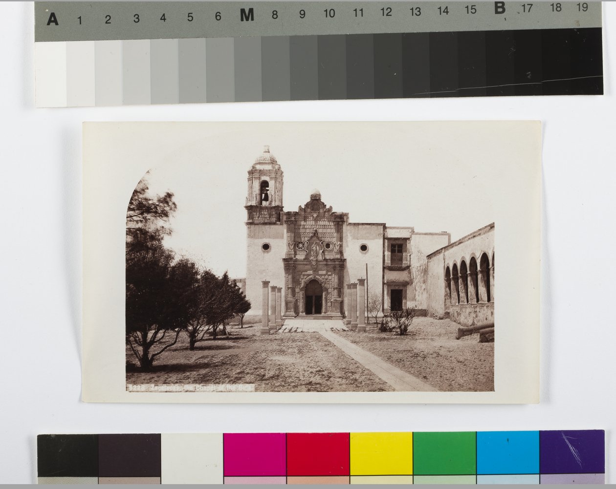 Zacatecas, a capela do Bufa, 1883-84 (albumen print) de William Henry Jackson