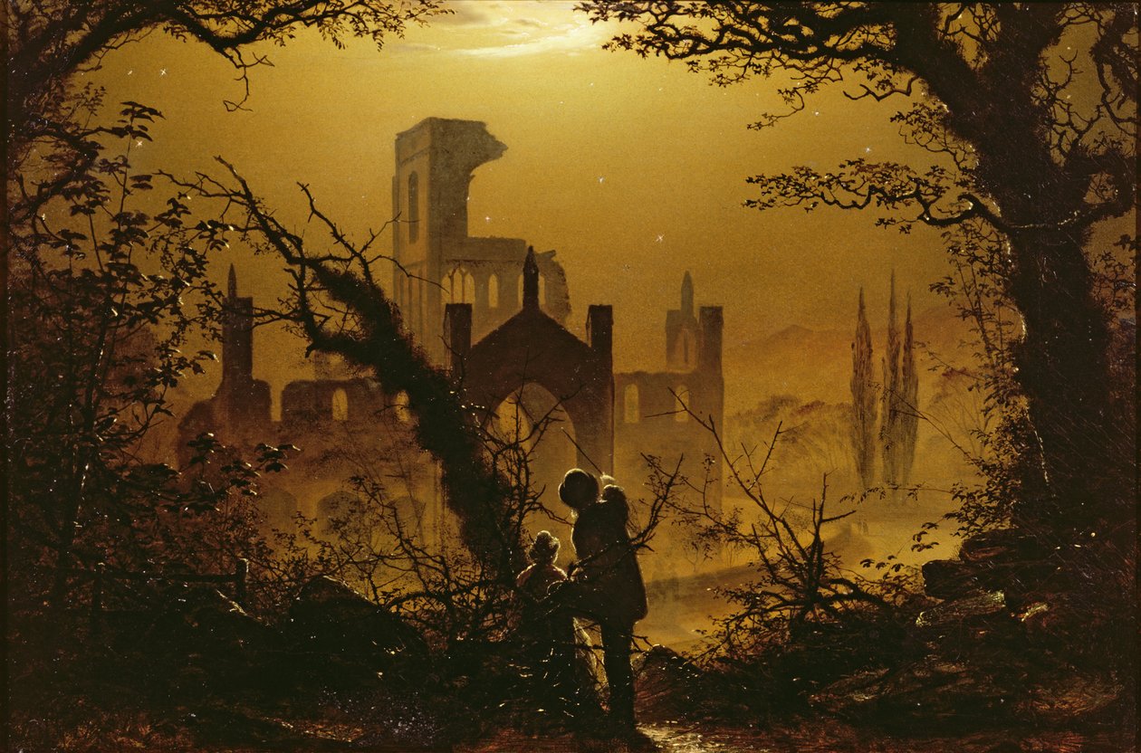 Kirkstall Abbey, Yorkshire, 1877 de William Henry James Boot
