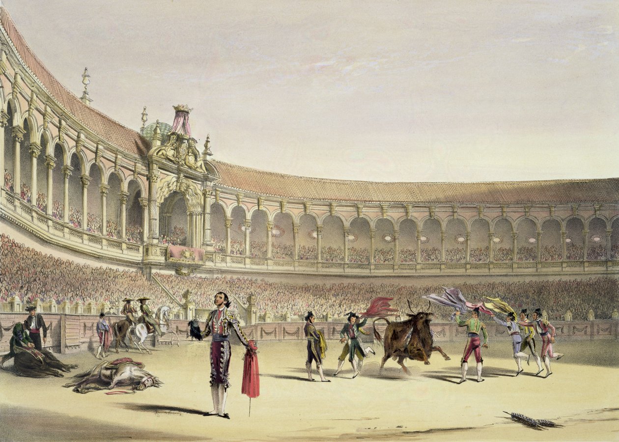 A Plaza de Sevilha, 1865 de William Henry Lake Price