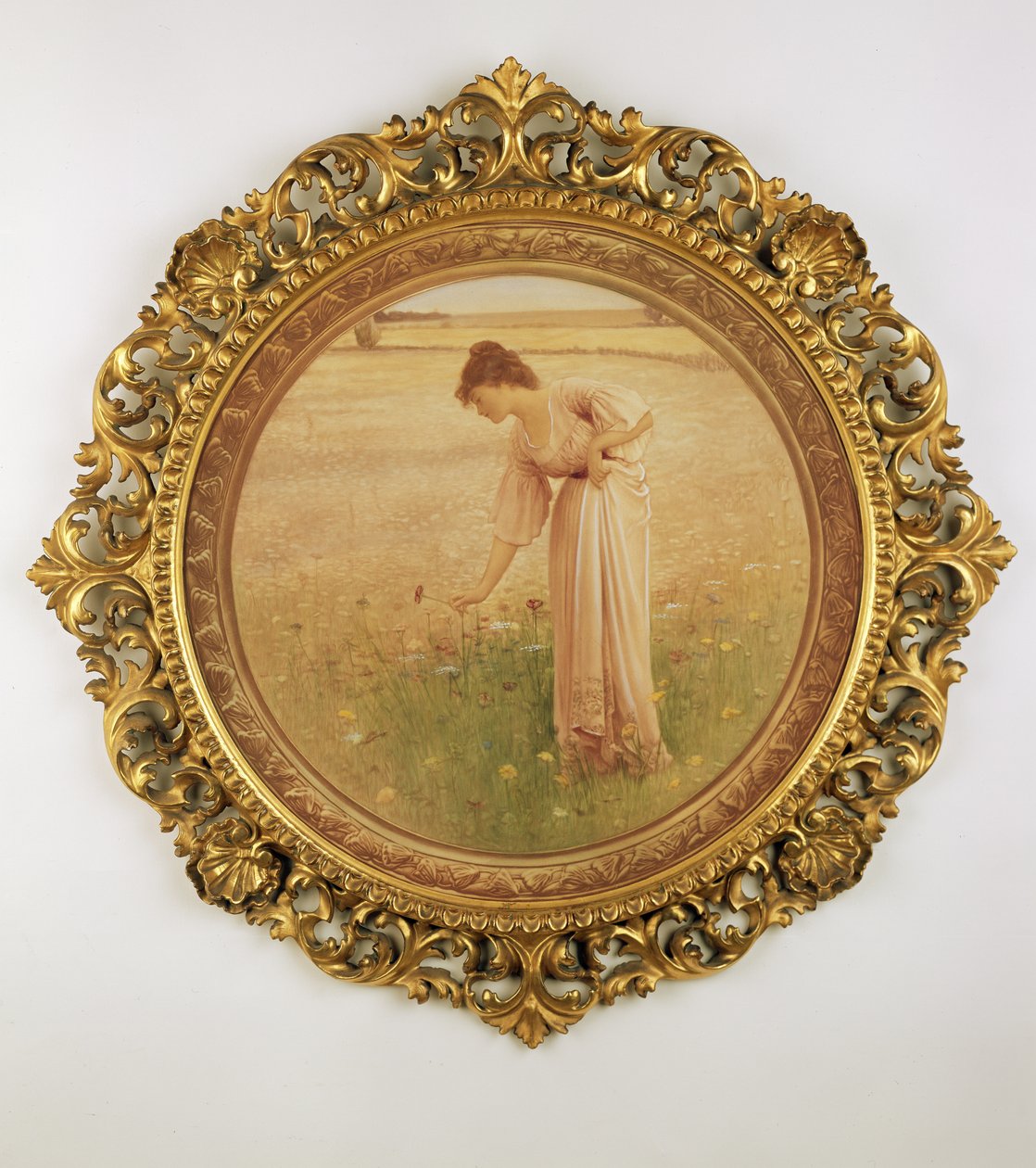 Flores do Campo (mezzotint) de William Henry Margetson