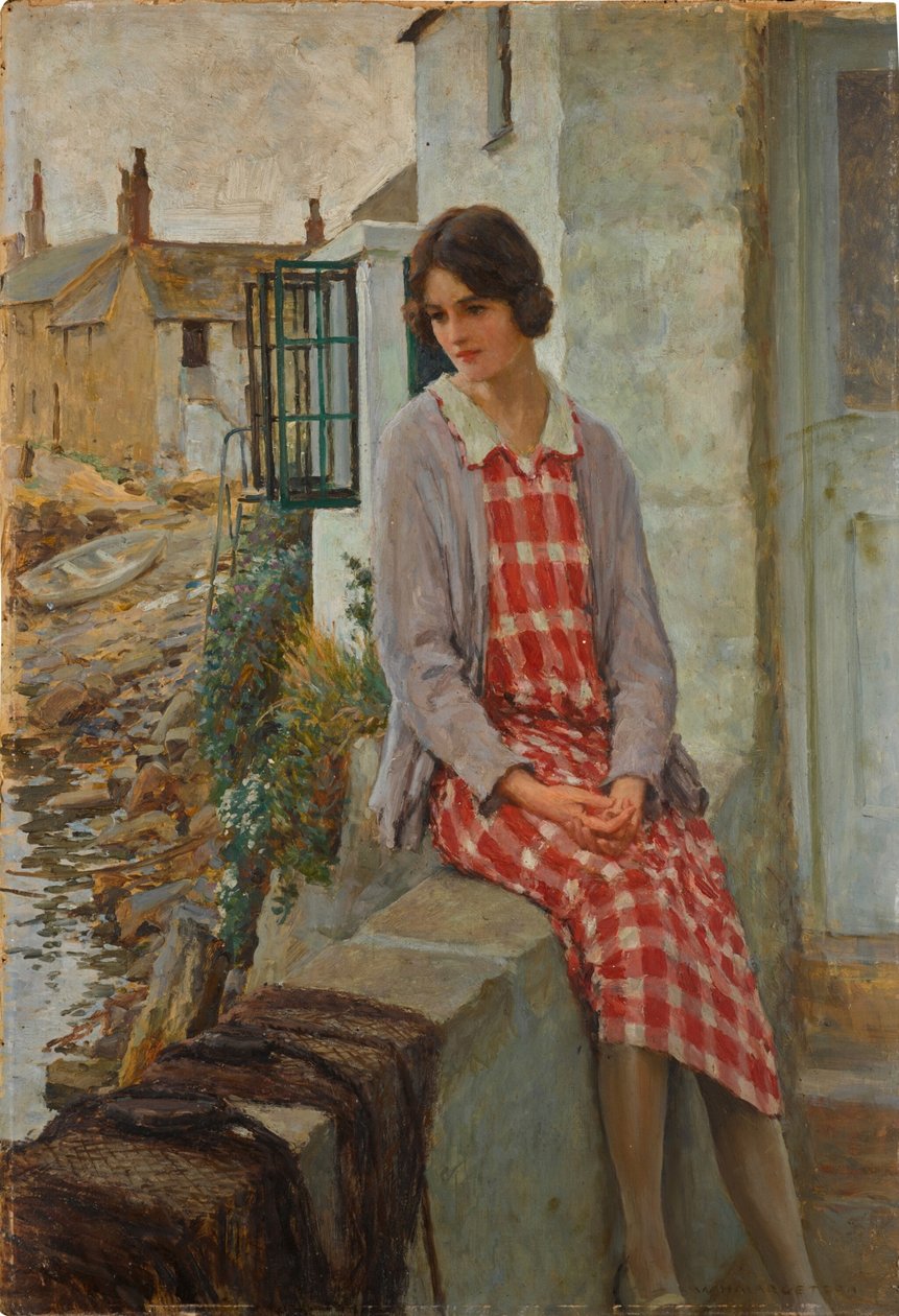 A rapariga que amava um marinheiro de William Henry Margetson