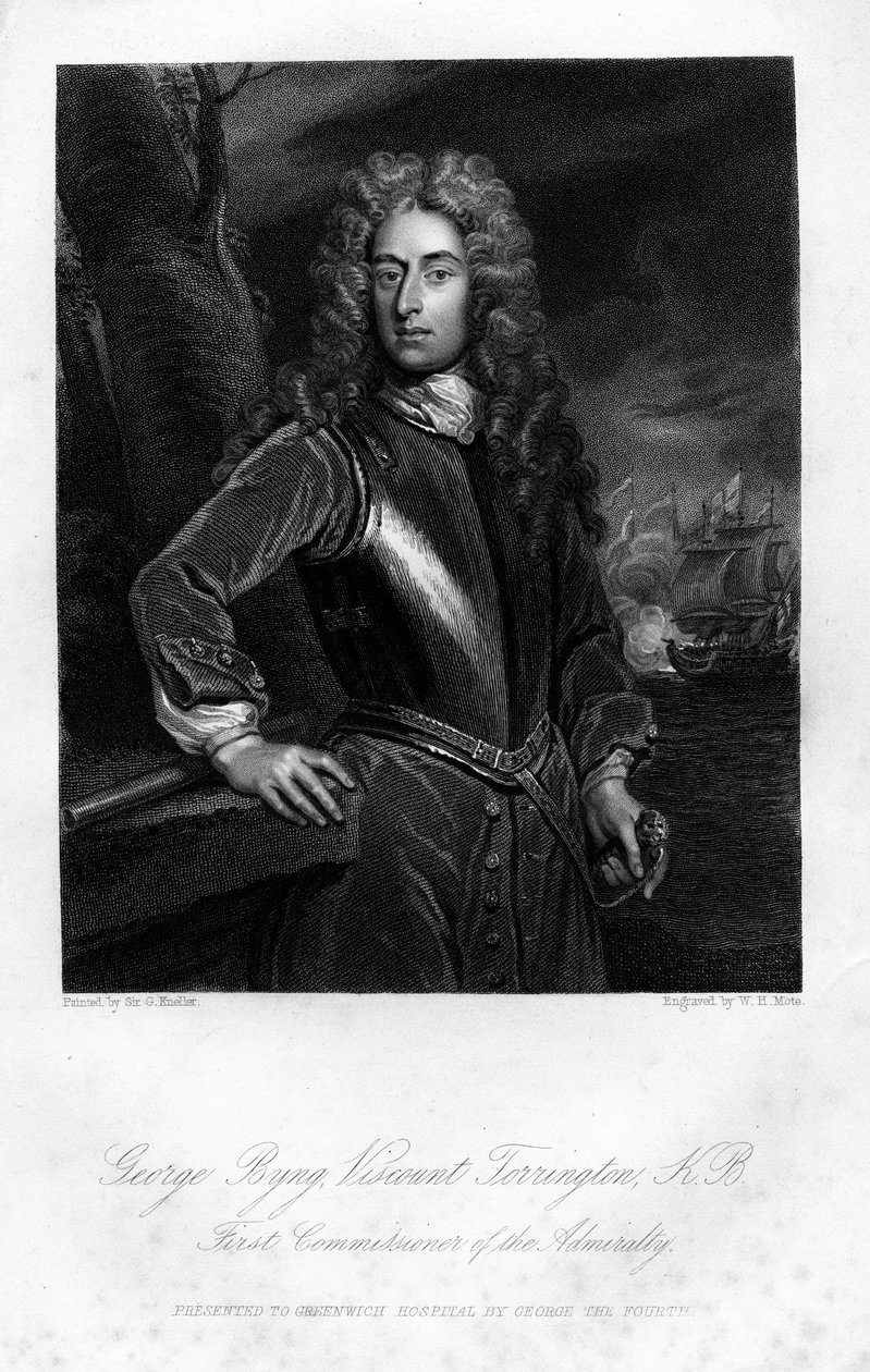 George Byng, visconde de Torrington, 1837 de William Henry Mote