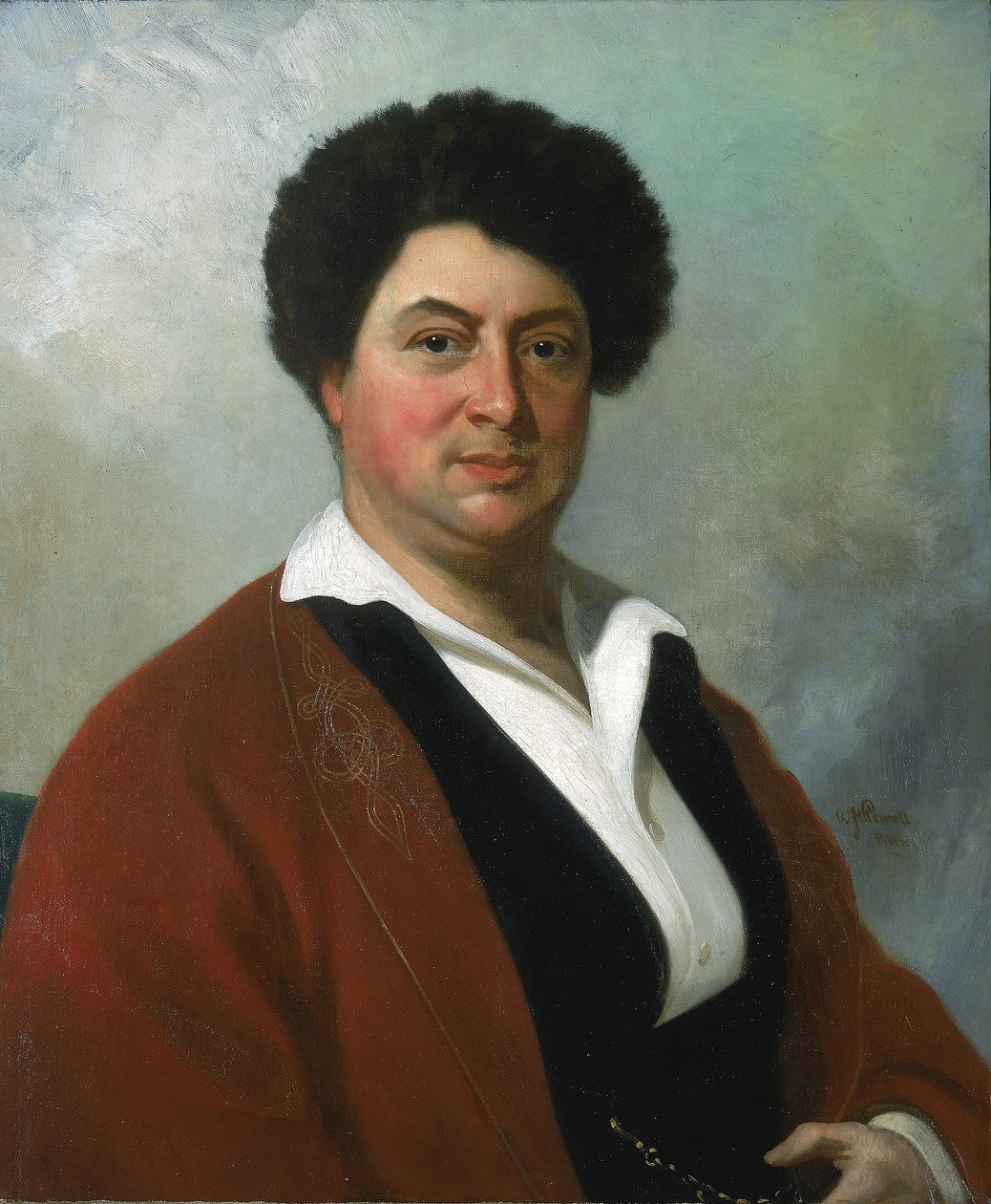 Retrato de Alexandre Dumas de William Henry Powell