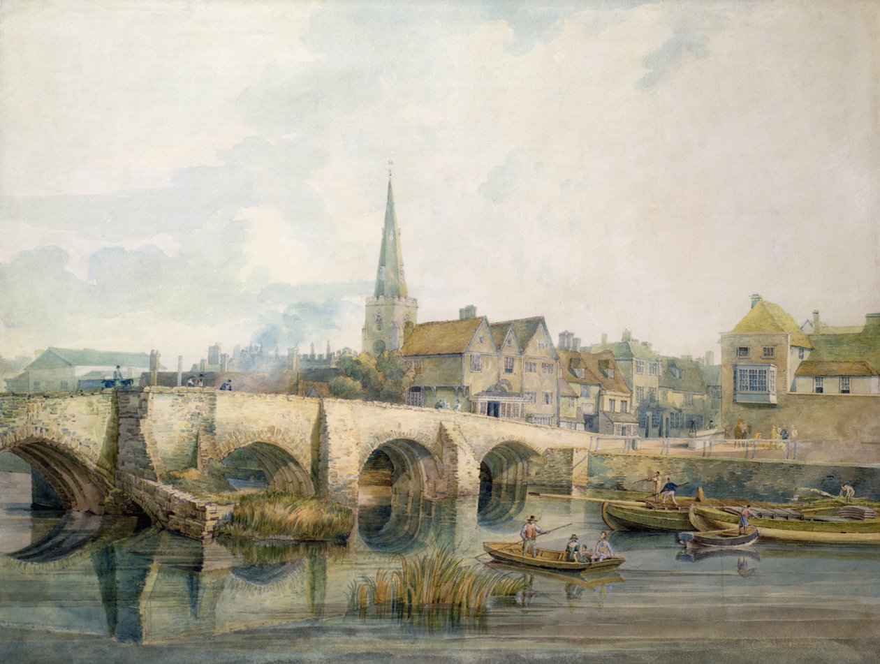 Bedford Bridge, Bedford de William Henry Pyne