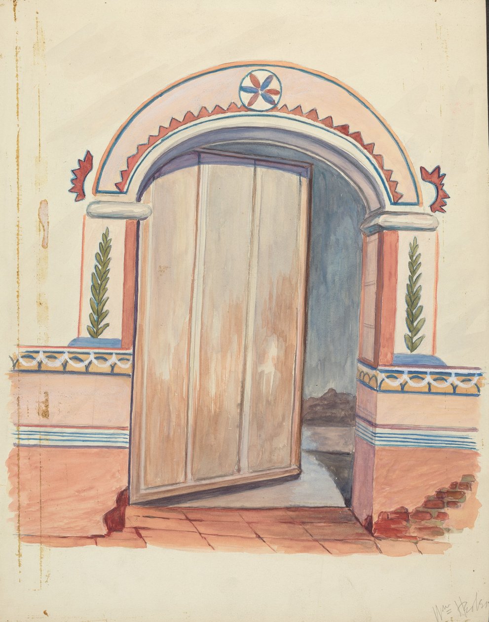 Pintura mural, 19351942. de William Herbert