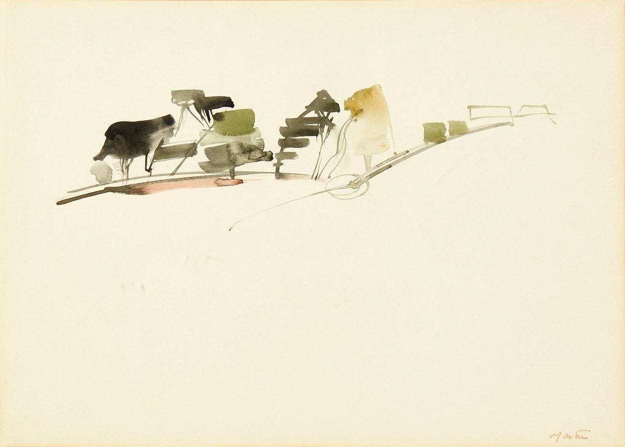 Santo Dean Moor - 1º de janeiro de 1976 (tinta) de William Herbert Johnston