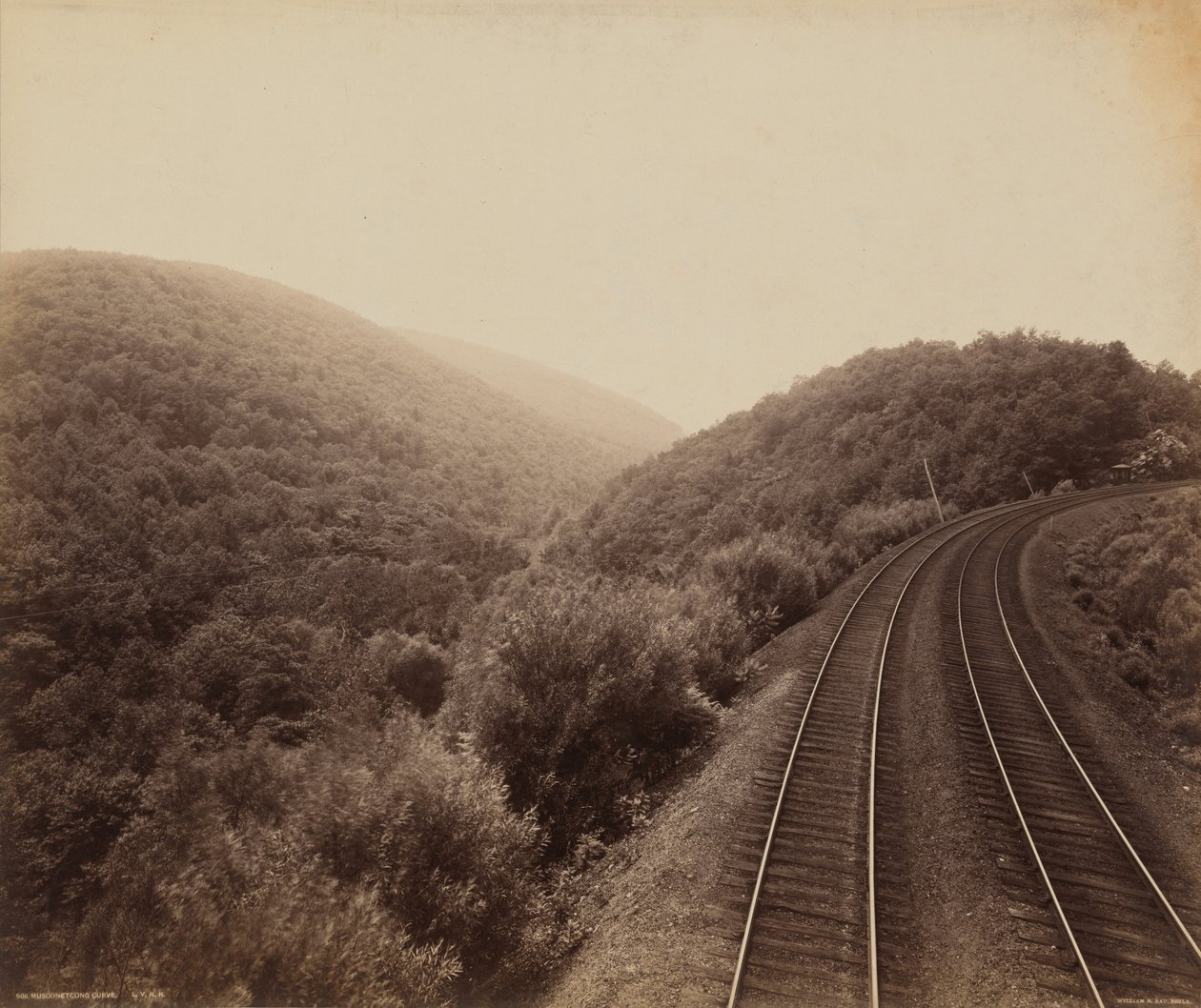 Curva de Musconetcong, c. 1895 (foto) de William Herman Rau