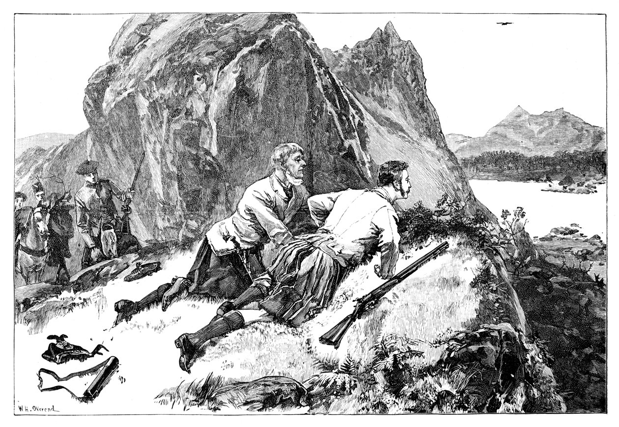 Príncipe Albert deerstalking, c1840s, 1900. de William Heysham Overend