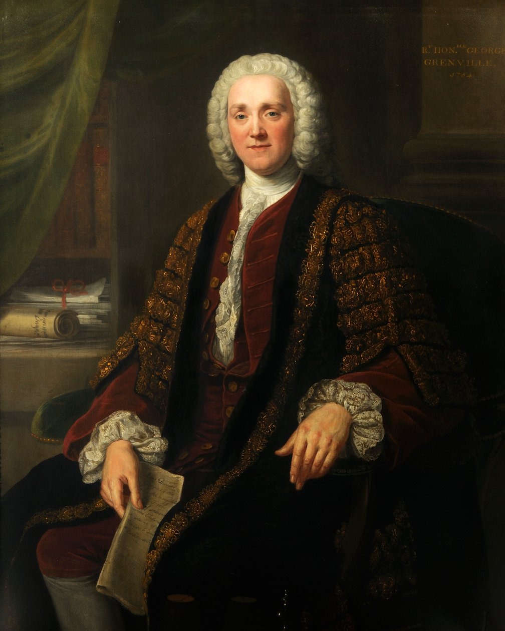 George Grenville (1712-1770) de William Hoare
