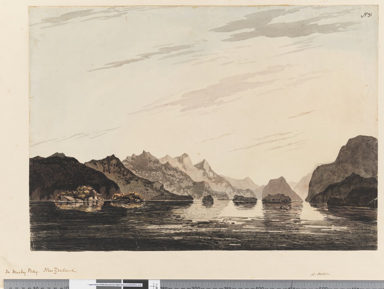 Página 31 Em Dusky Bay, Nova Zelândia de William Hodges