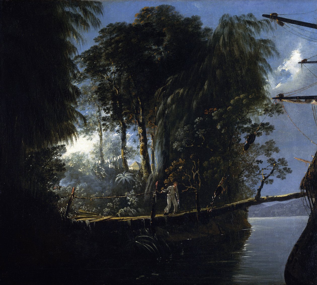 Pickersgill Harbor, Dusky Bay (Nova Zelândia, Nova Zelândia) de William Hodges