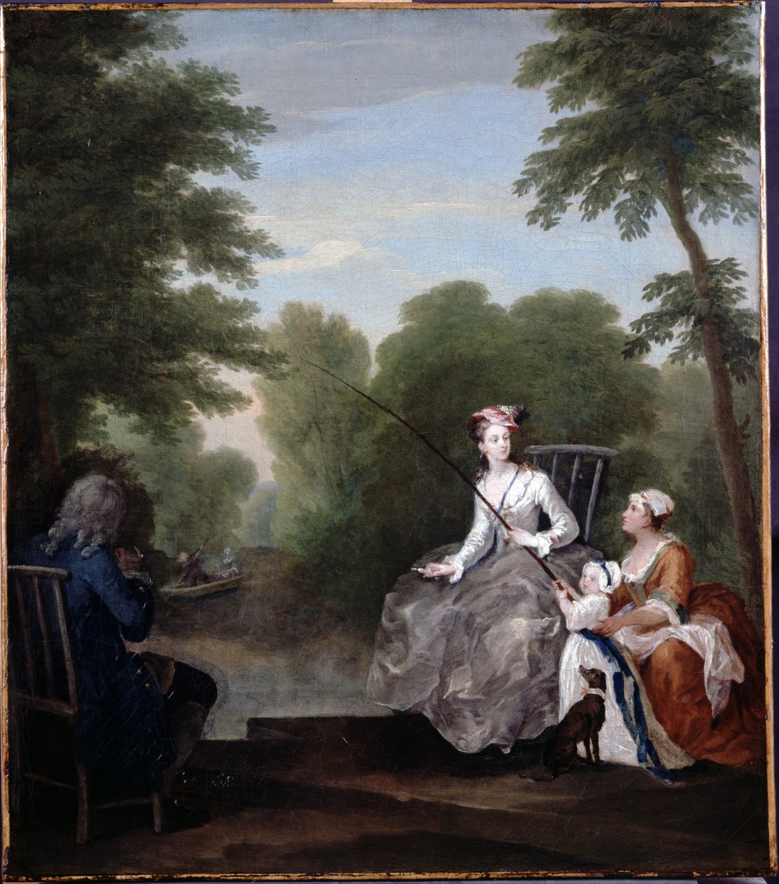 Um grupo de pescadores de William Hogarth