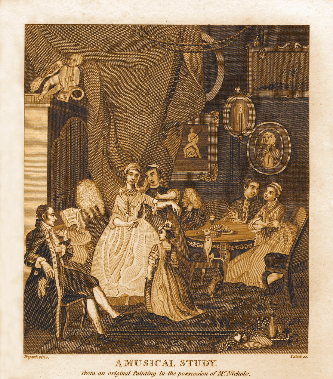 Um Estudo Musical de William Hogarth de William Hogarth
