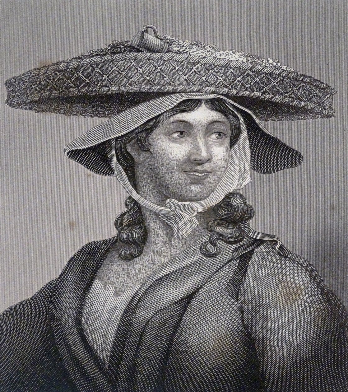 Uma rapariga camarão de William Hogarth