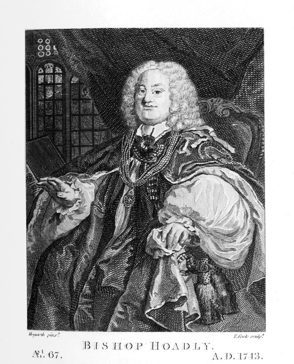 Bispo Hoadly por William Hogarth de William Hogarth