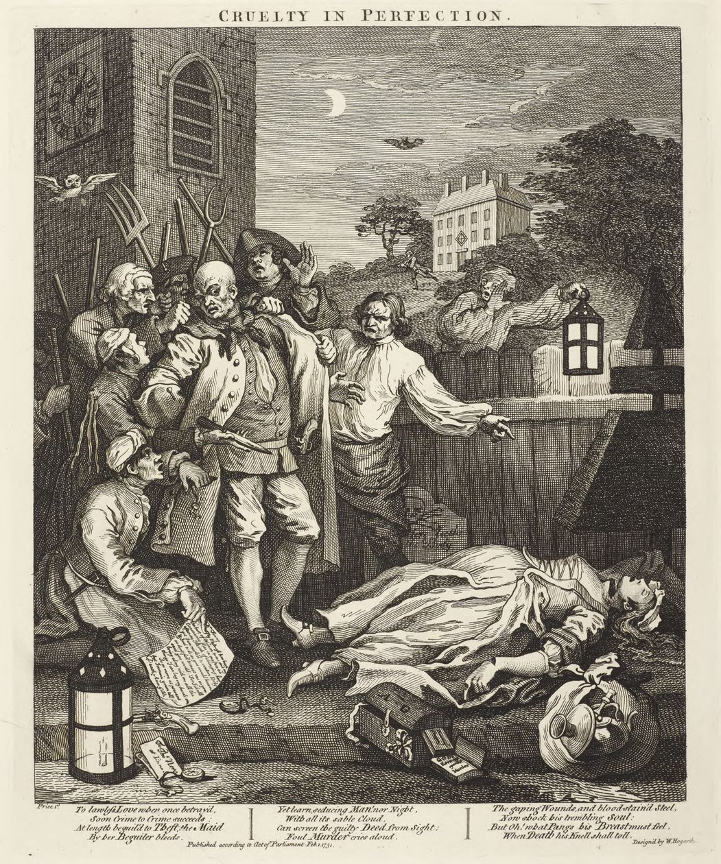 Crueldade na perfeição de William Hogarth