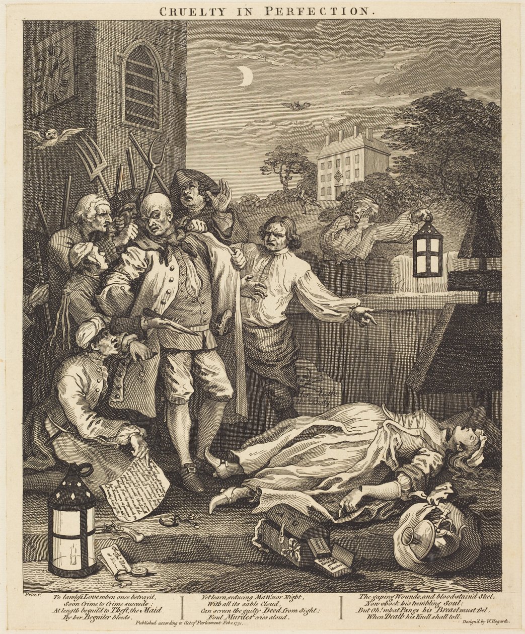Crueldade na perfeição de William Hogarth