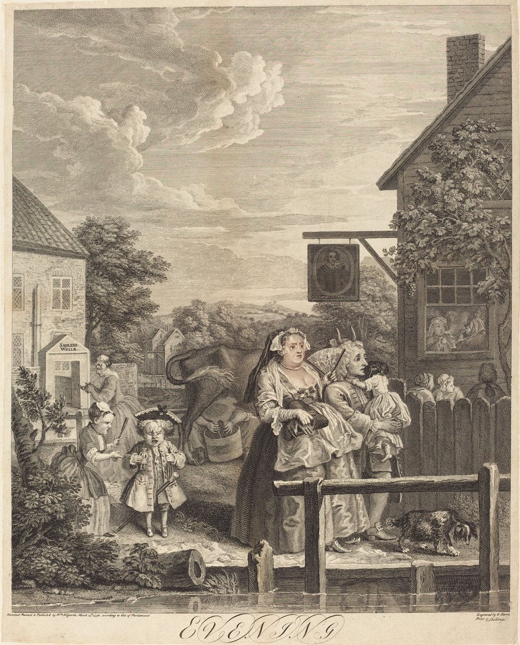 Tarde de William Hogarth