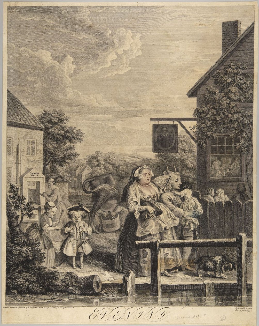 Noite de William Hogarth
