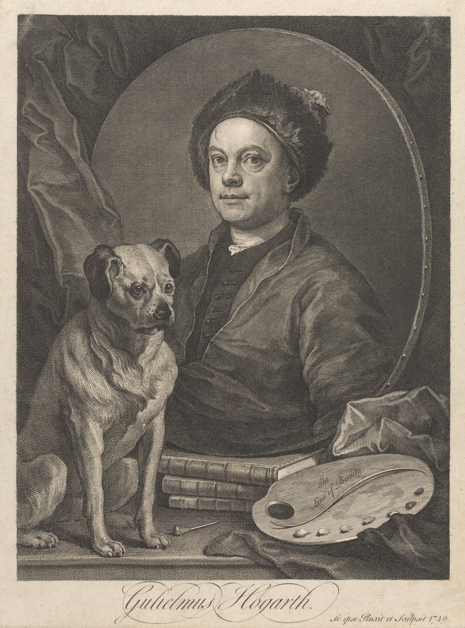 Gulielmus Hogarth de William Hogarth