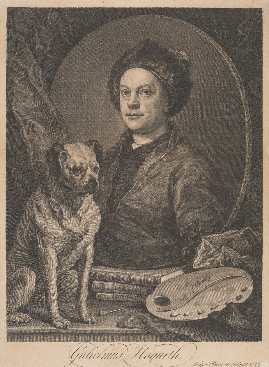 Gulielmus Hogarth de William Hogarth