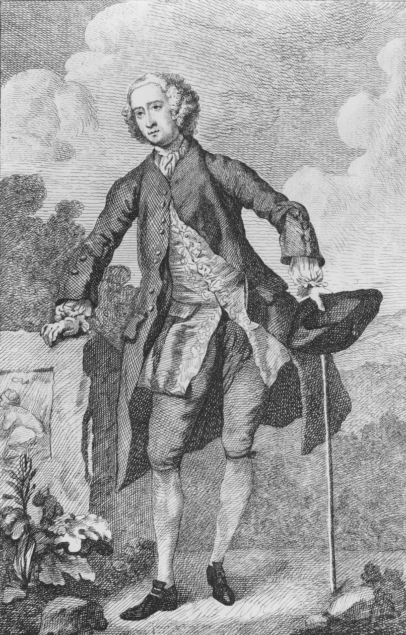 Gustavus Hamilton de William Hogarth