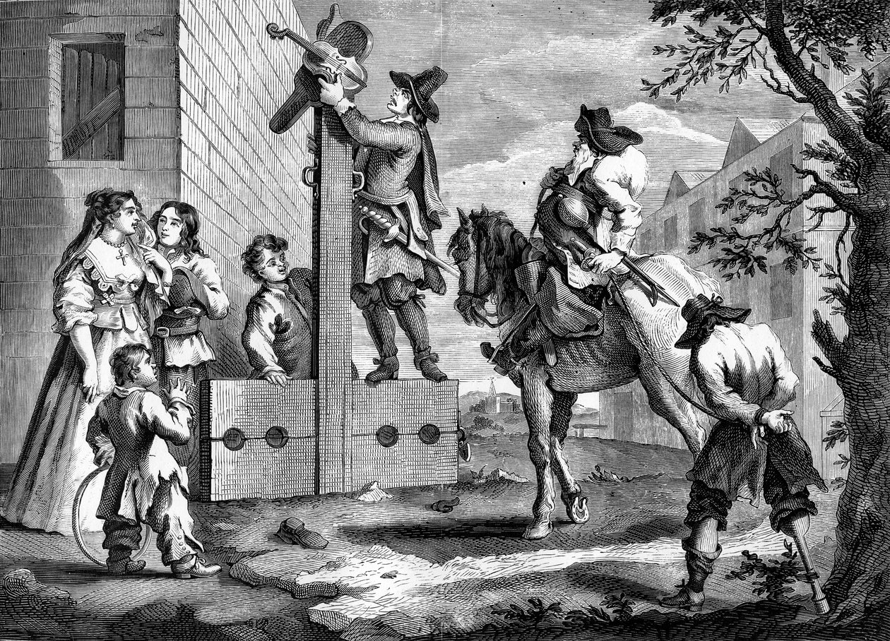 Hudibras por William Hogarth de William Hogarth